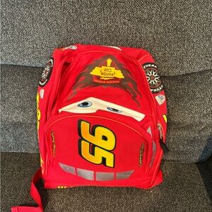 Red CARS Kids Backpack